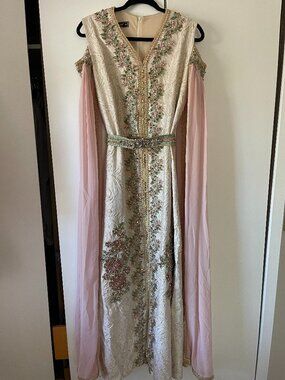 Women's maxi traditional Turkish Kaftan - Size Large